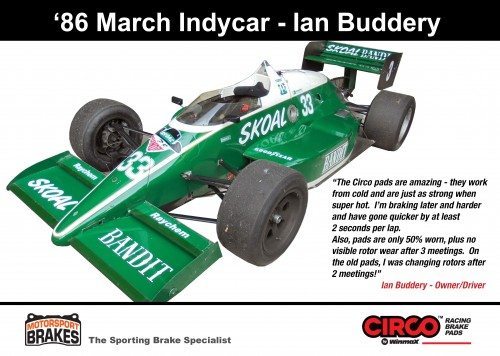 Ian Buddery Indycar